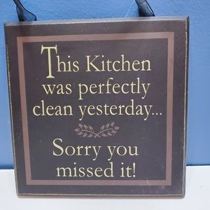 Adams & Co Cute kitchen decor 6 5"x 6.5"